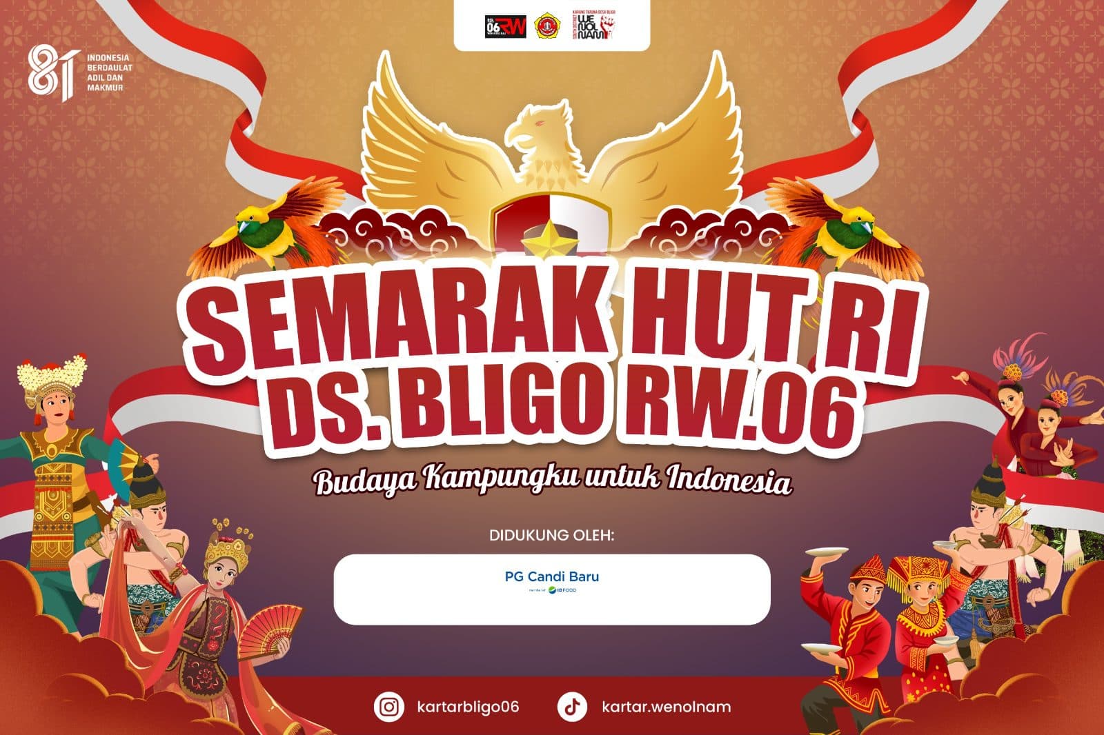 Jalan sehat & Pensi tgl 30